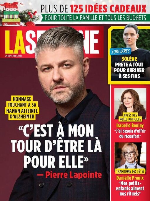 Title details for La Semaine by TVA Publications Inc. - Available